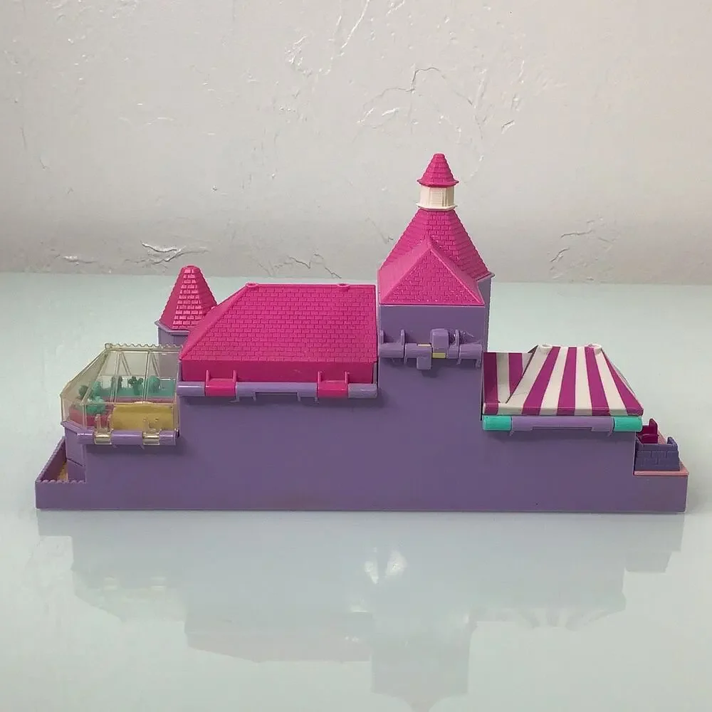 Village Polly Pockets light up magical mansion 1994 building only * - Picture 12 of 12